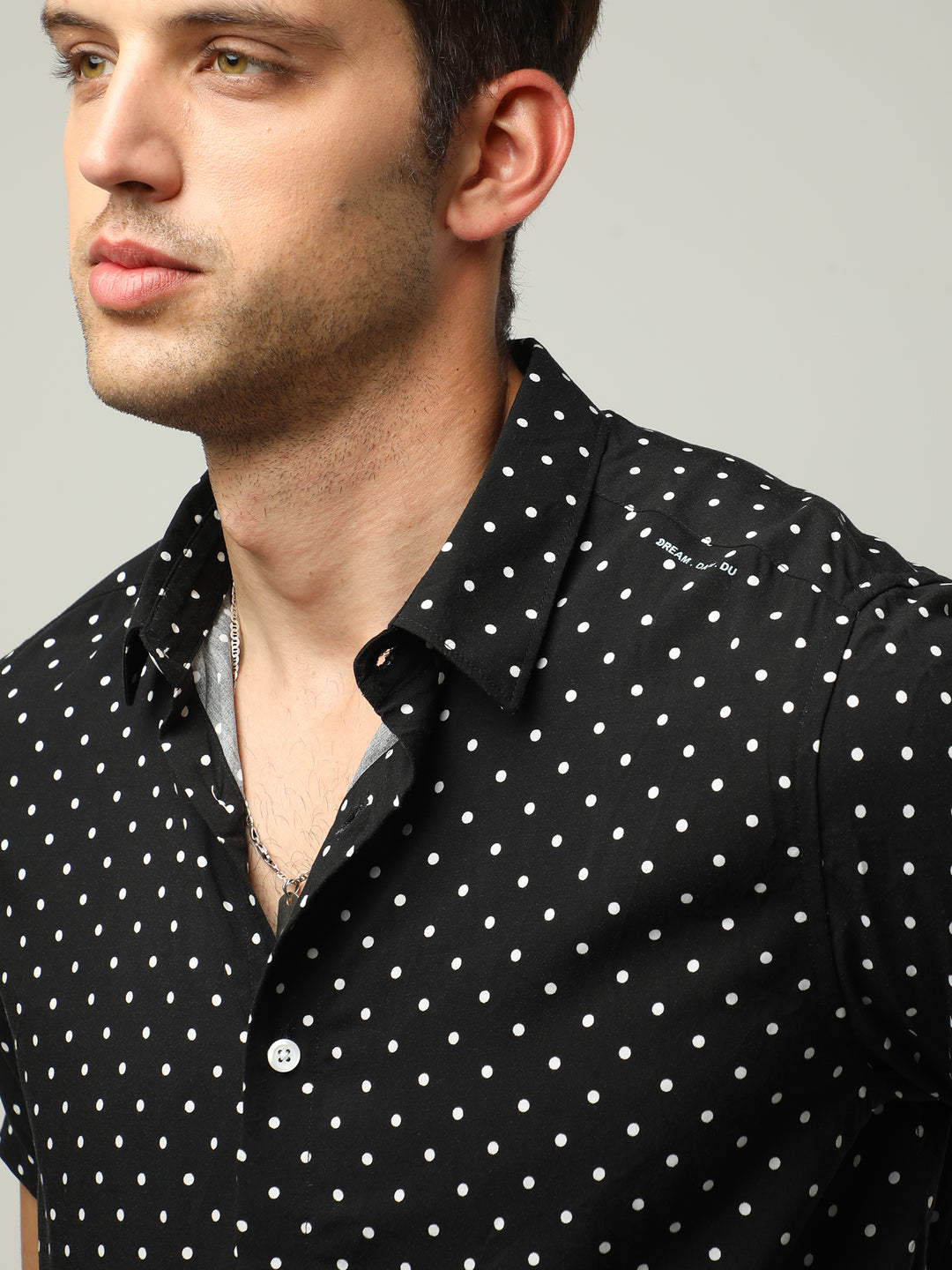 VUDUPolka Dot ShirtRegular Fit