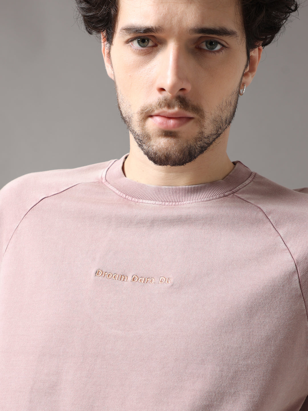 DESERT TAUPE ACID WASH OVERSIZED T-SHIRT