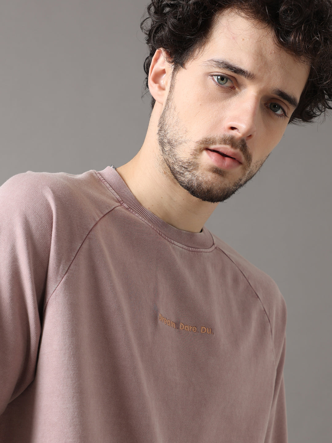 DESERT TAUPE ACID WASH OVERSIZED T-SHIRT