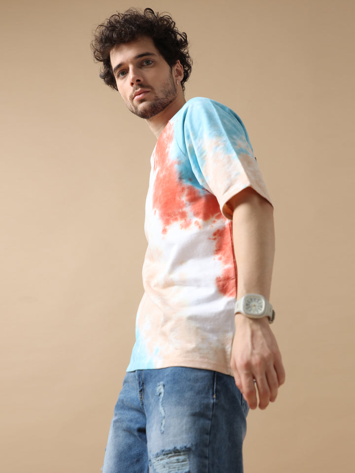 NOMADIC NEBULA TIE-DYE OVERSIZED T-SHIRT