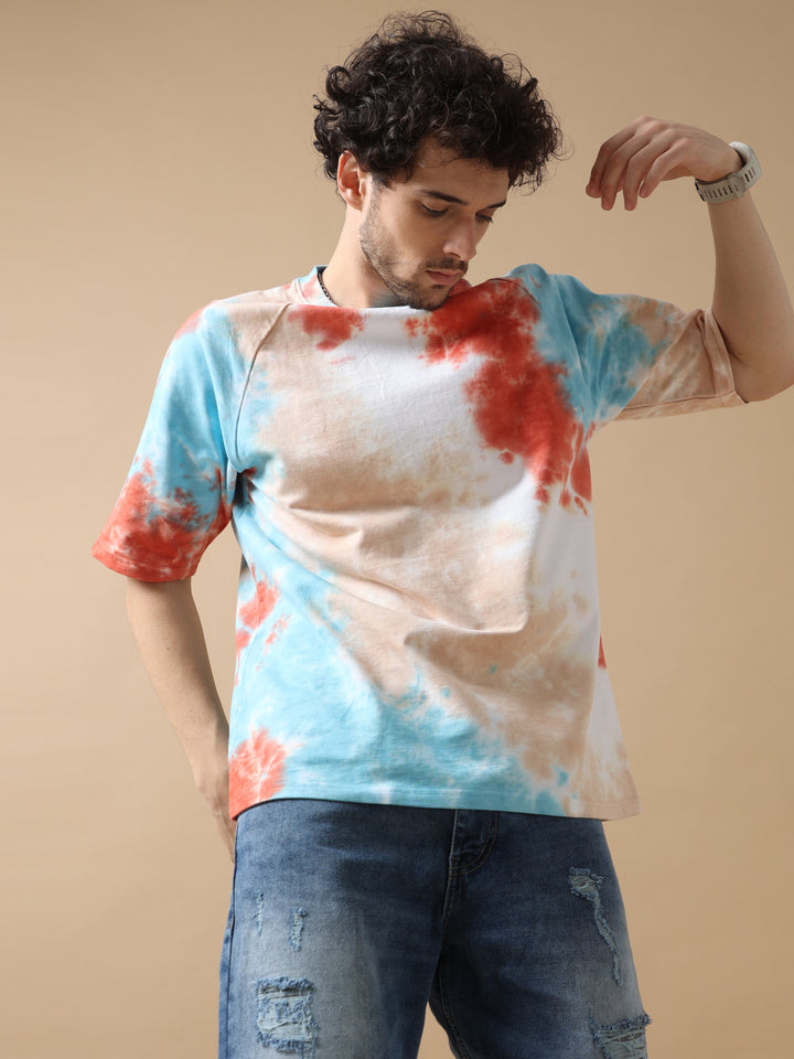 NOMADIC NEBULA TIE-DYE OVERSIZED T-SHIRT