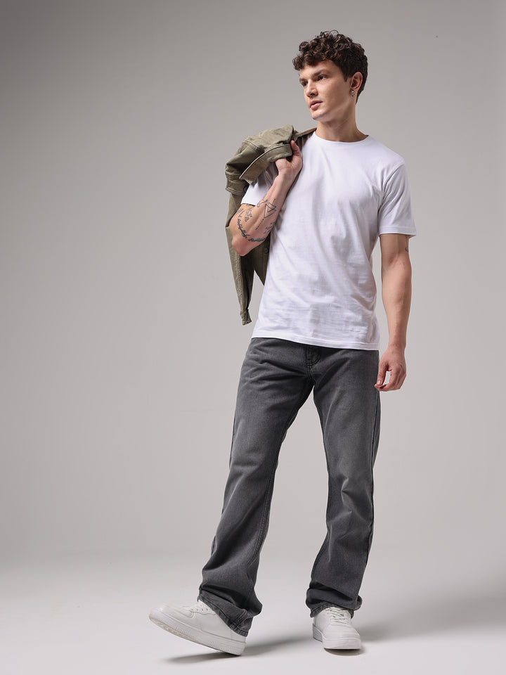 Charcoal Comfort Fit Denim