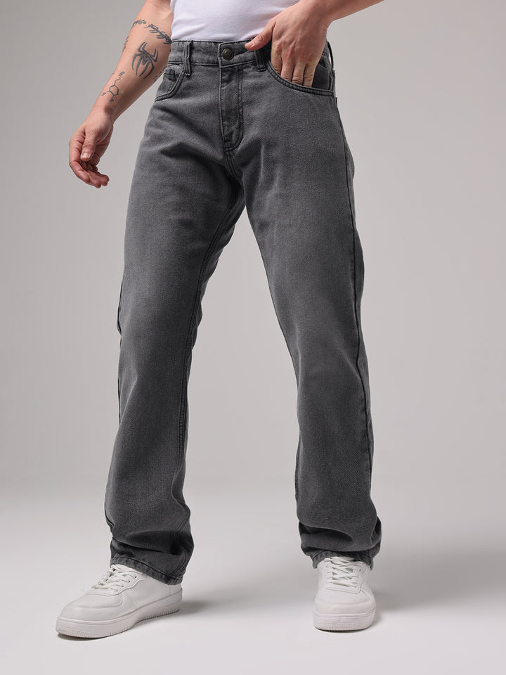 Charcoal Comfort Fit Denim