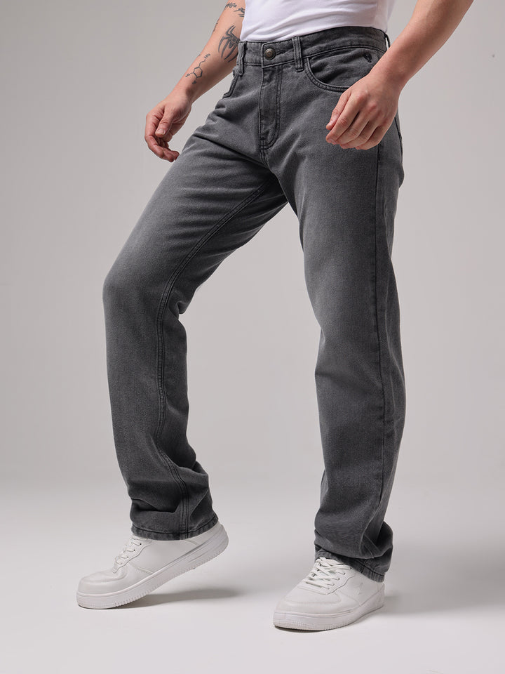 Charcoal Comfort Fit Denim