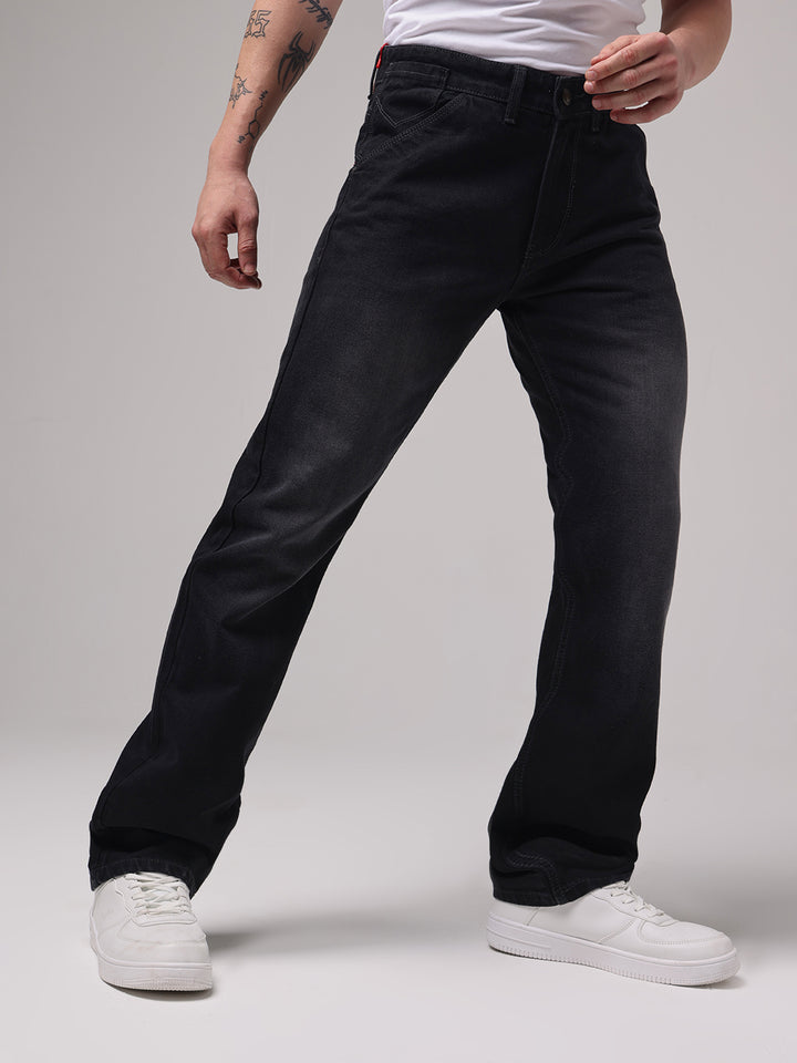 Classic Black Comfort Jeans