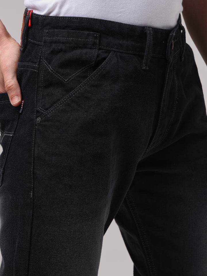 Classic Black Comfort Jeans