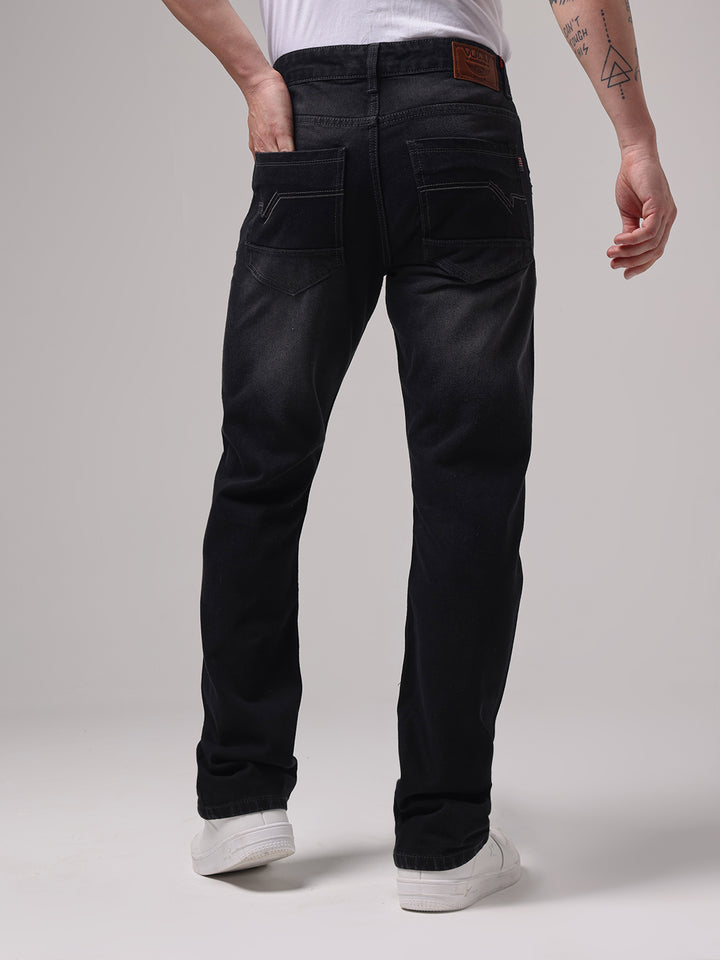 Classic Black Comfort Jeans