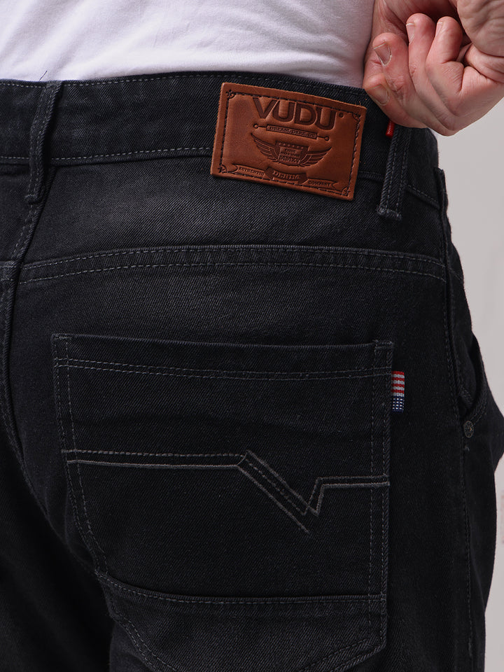 Classic Black Comfort Jeans