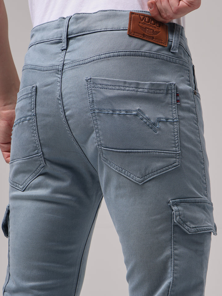 Aquamarine Slim Cargo Pants