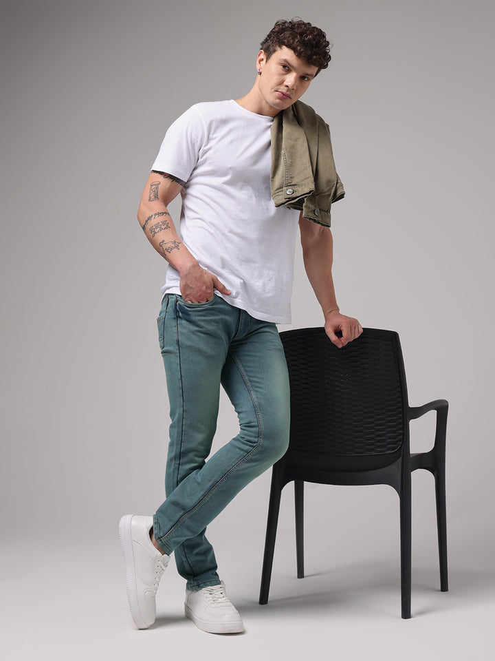 Midnight Teal Denim