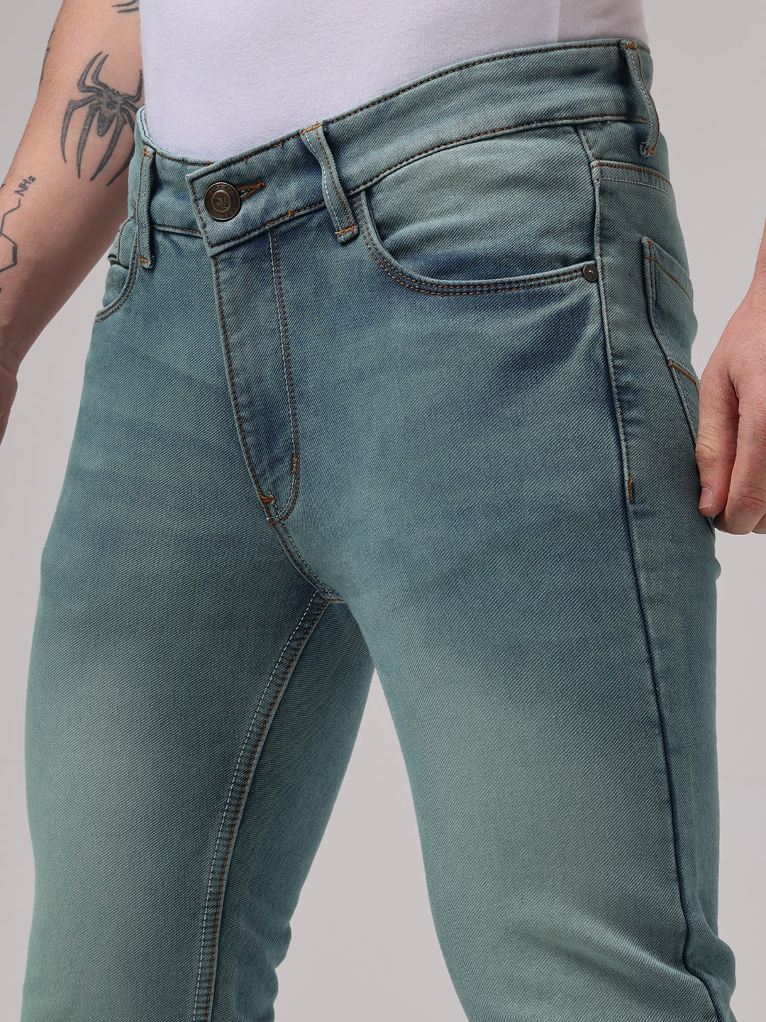 Midnight Teal Denim