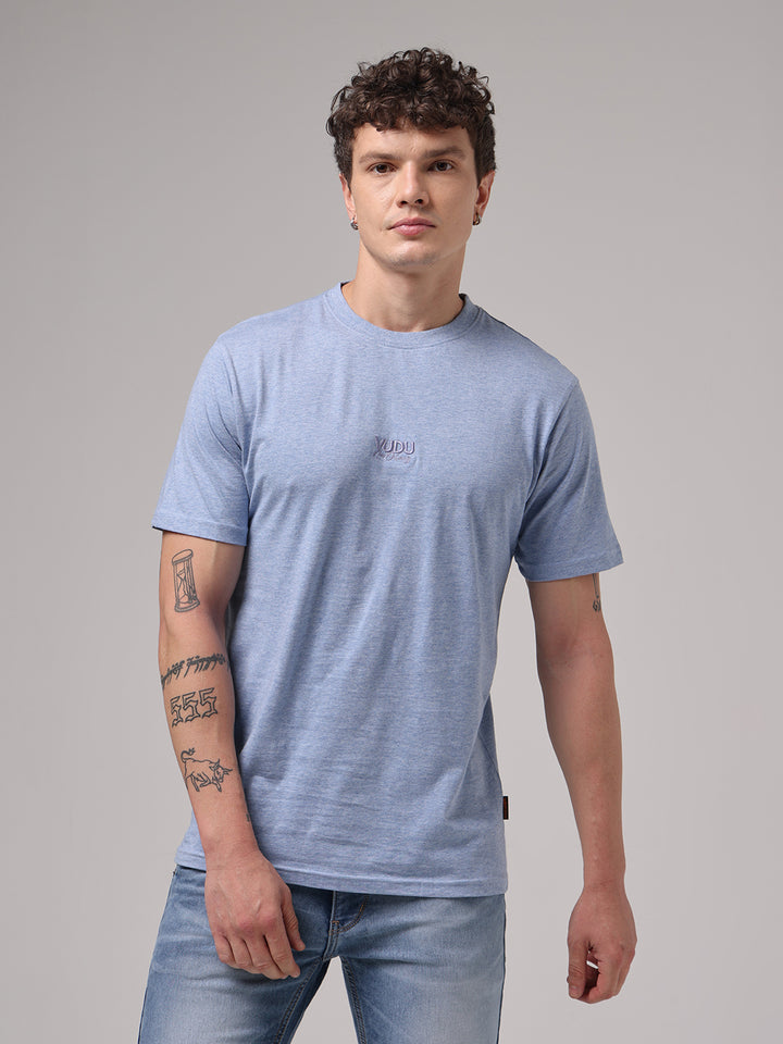 Heather Blue Mono Mode Tee