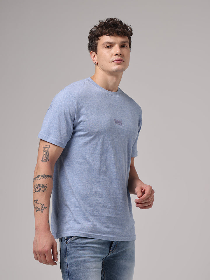Heather Blue Mono Mode Tee