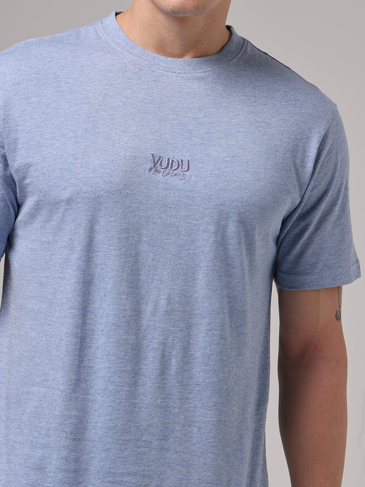 Heather Blue Mono Mode Tee