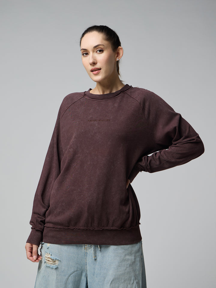 Amber Brown Women's Sweatshirt