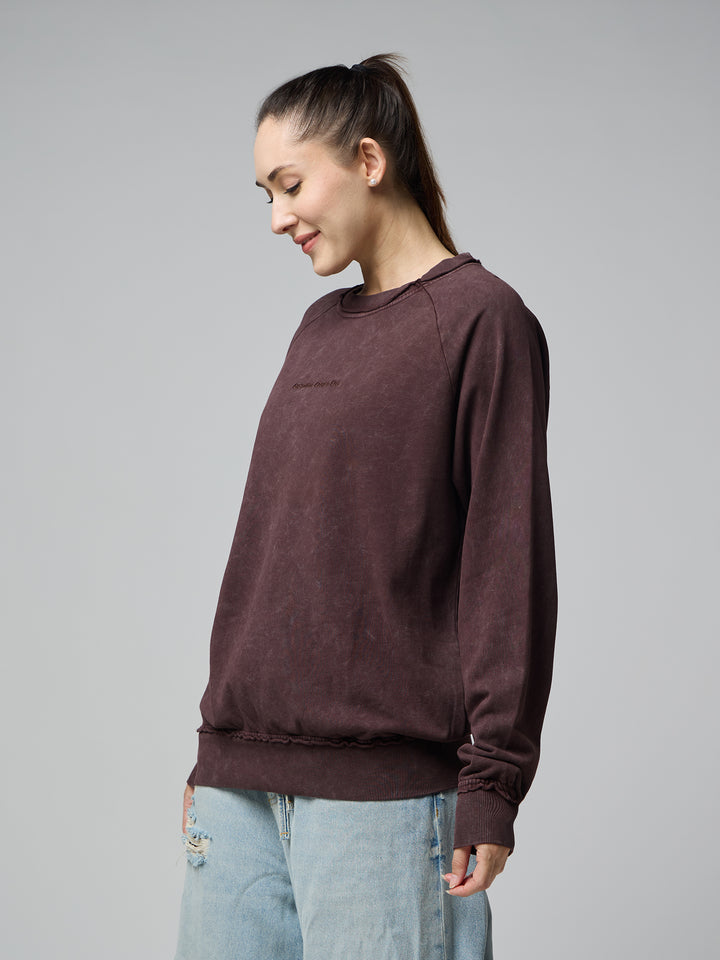 Amber Brown Women's Sweatshirt