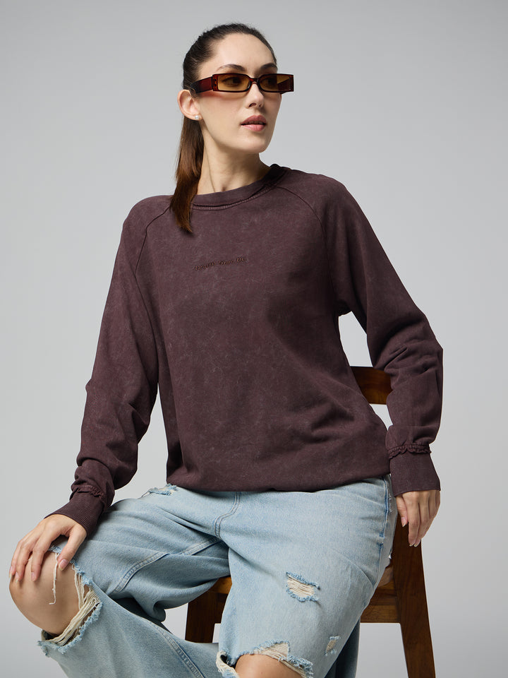 Amber Brown Women's Sweatshirt