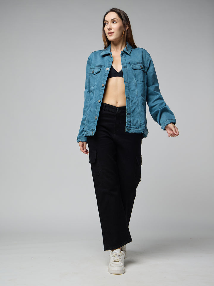 Aquamarine Women's Denim Jacket