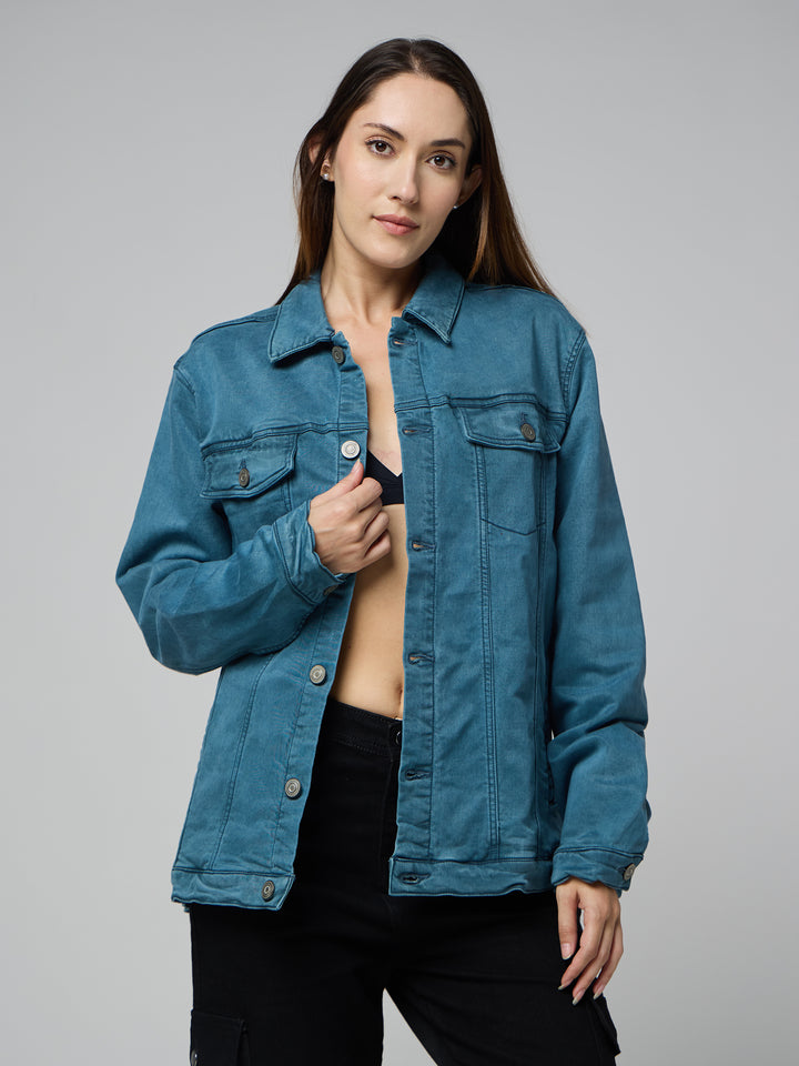 Aquamarine Women's Denim Jacket