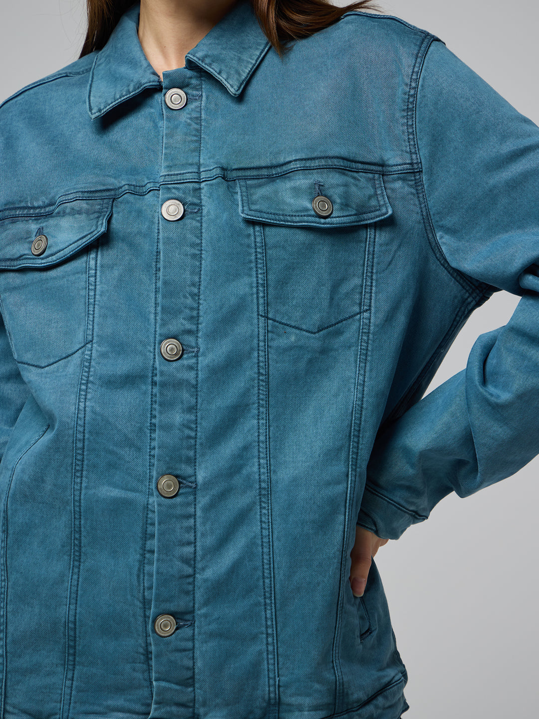 Aquamarine Women's Denim Jacket