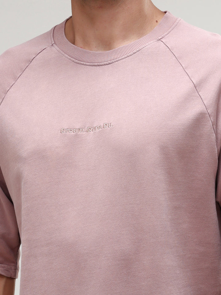 DESERT TAUPE ACID WASH OVERSIZED T-SHIRT