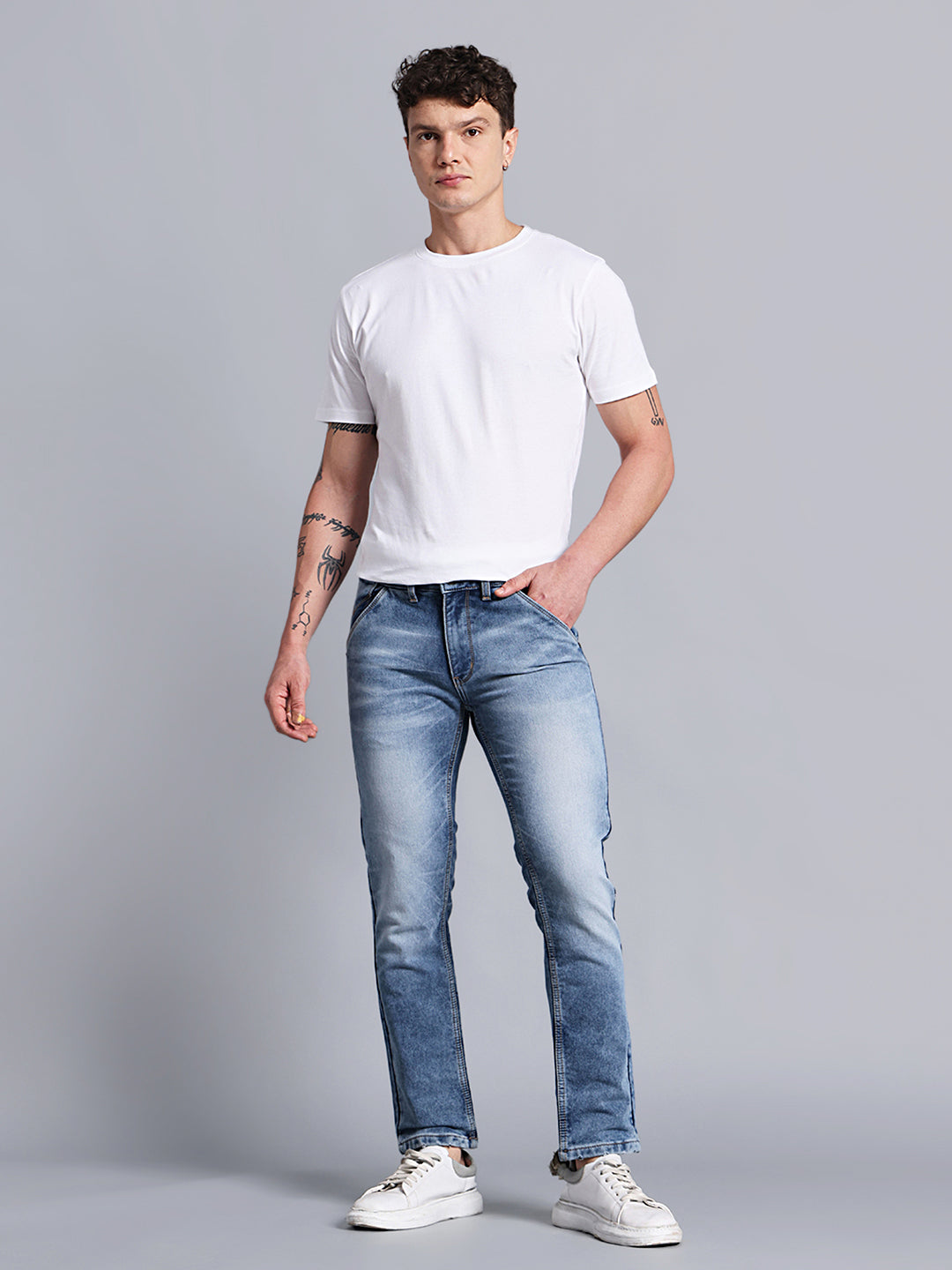 Misty Blue Jeans