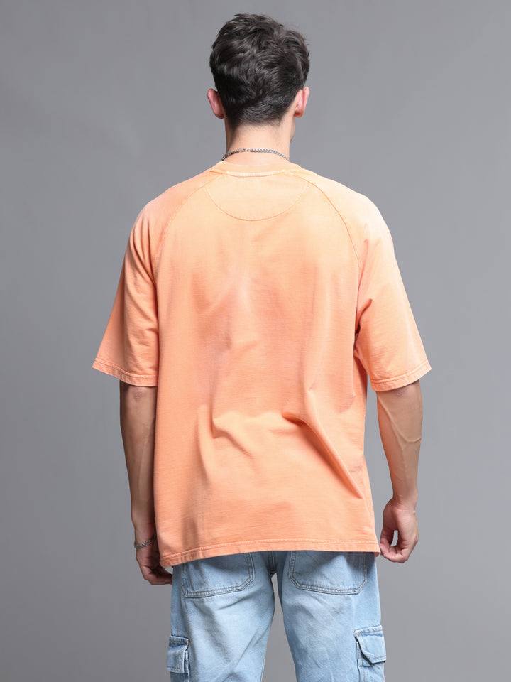 SUNSET HAZE ACID WASH OVERSIZED T-SHIRT