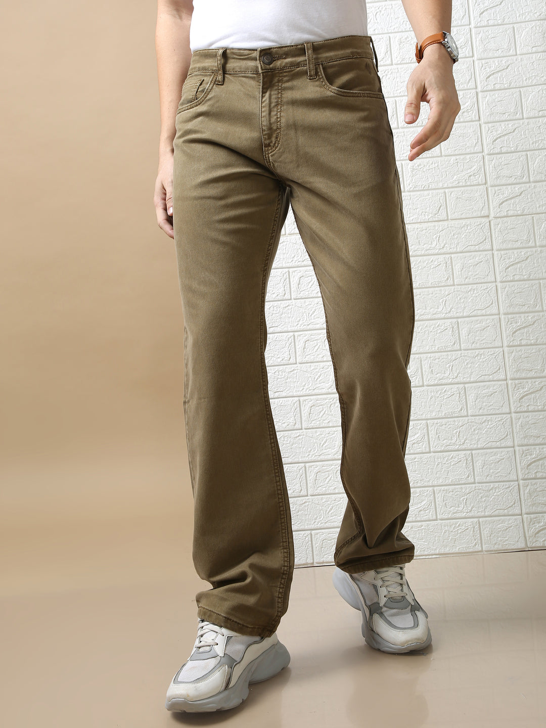 VUDUBeige Dream DenimComfort Fit