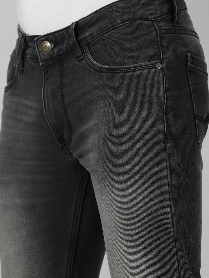 VUDUBlack Tinted JeansSlim Fit