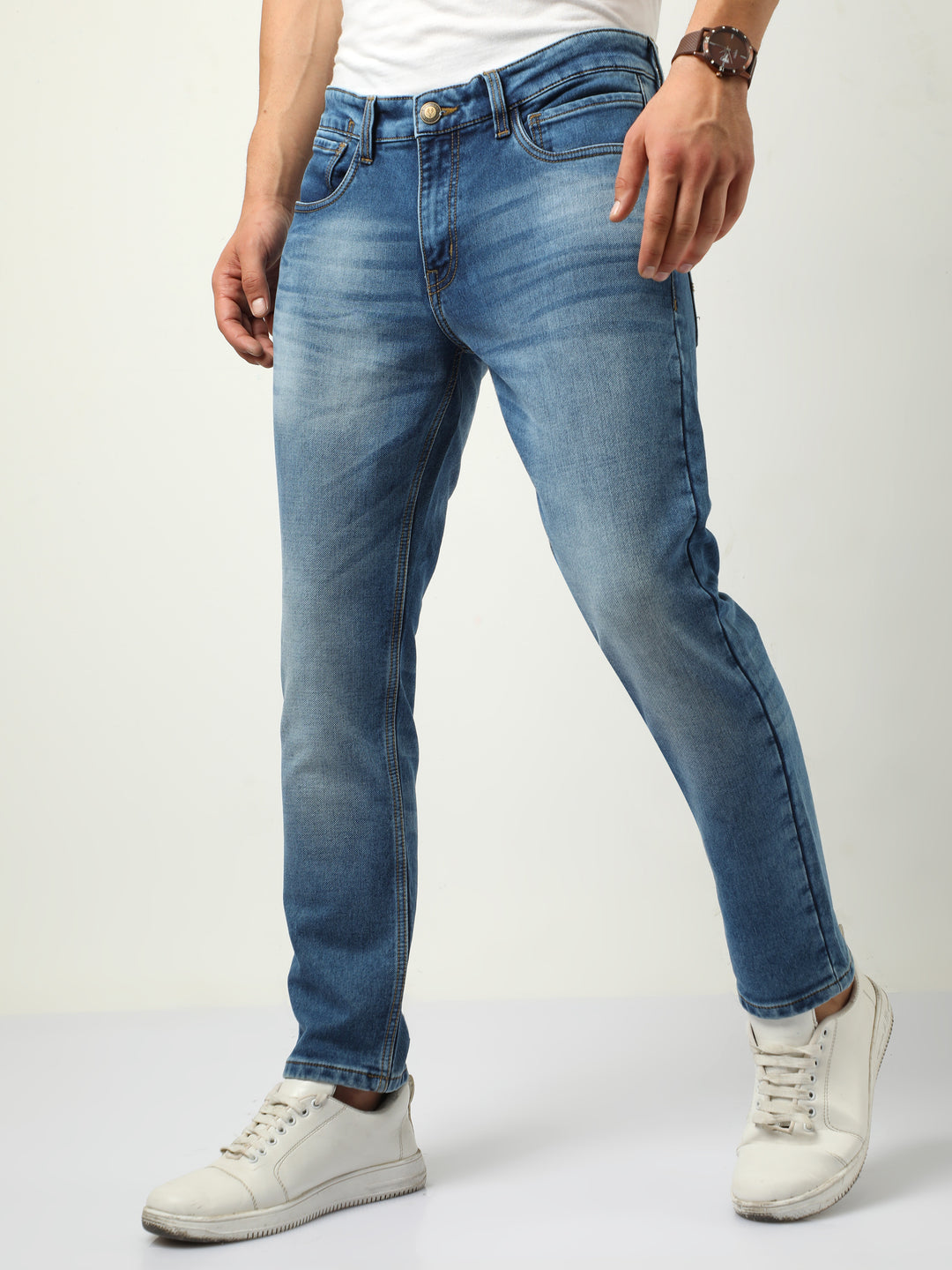 VUDUIndigo Ankle length DenimAnkle Slim Fit