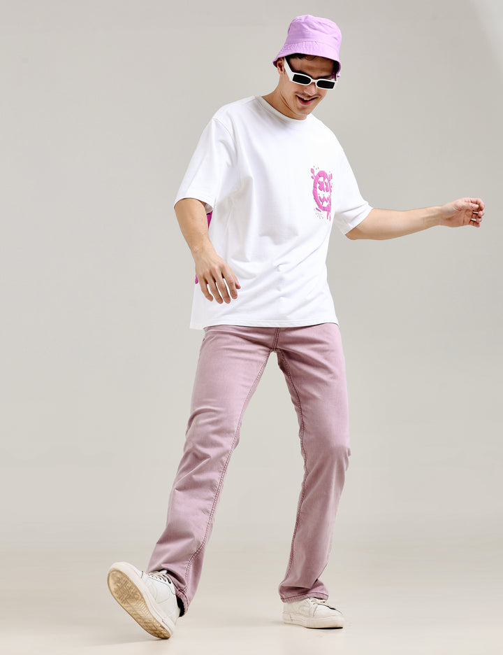 VUDULIGHT BURGUNDY EASE DENIMComfort Fit