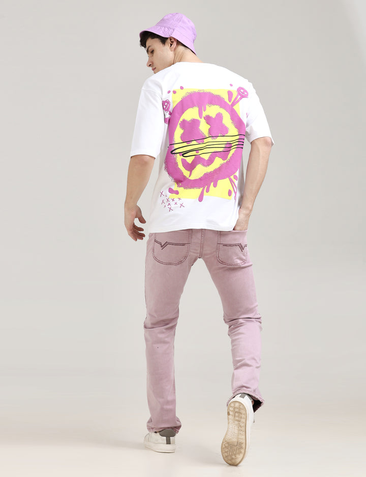 VUDULIGHT BURGUNDY EASE DENIMComfort Fit