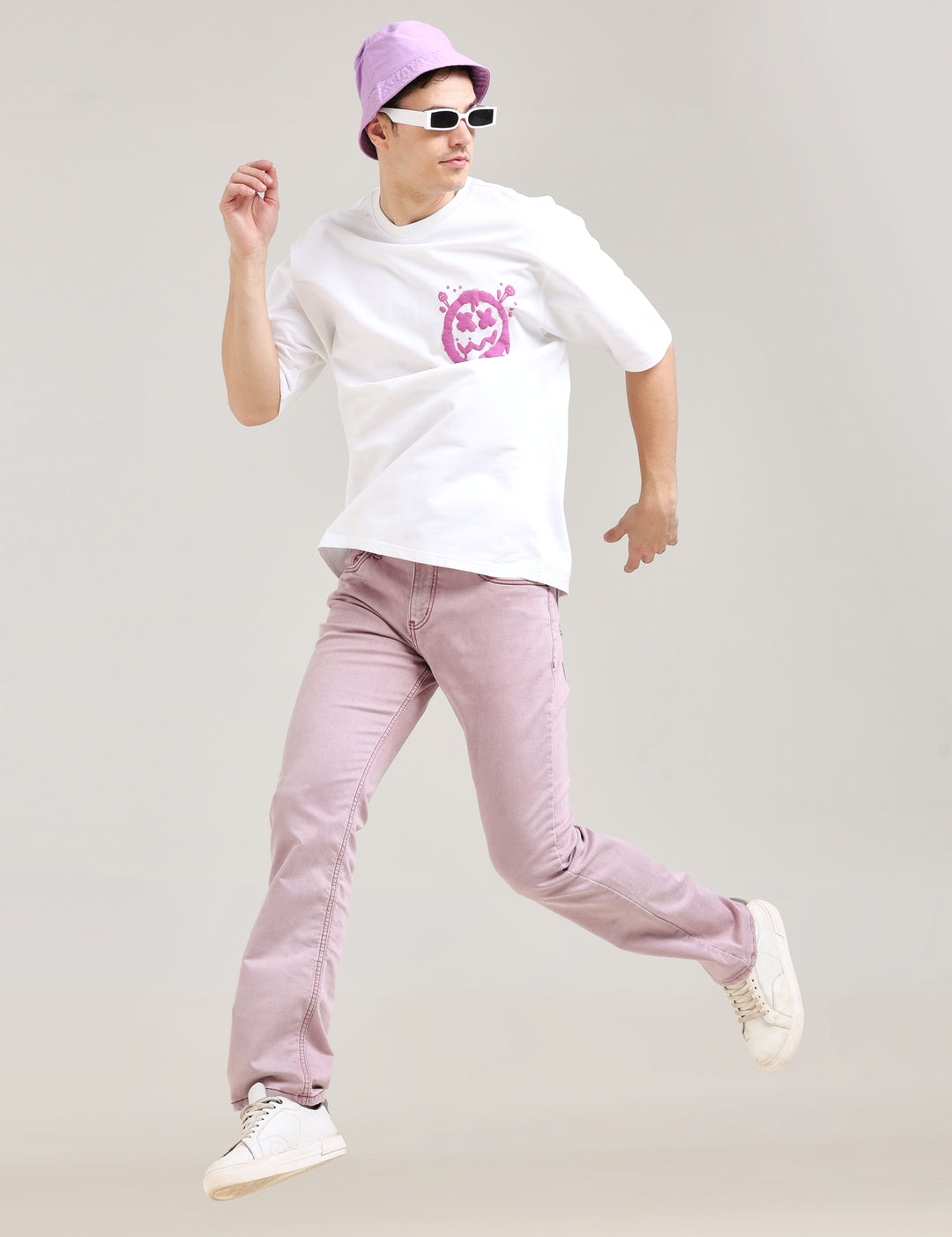 VUDULIGHT BURGUNDY EASE DENIMComfort Fit