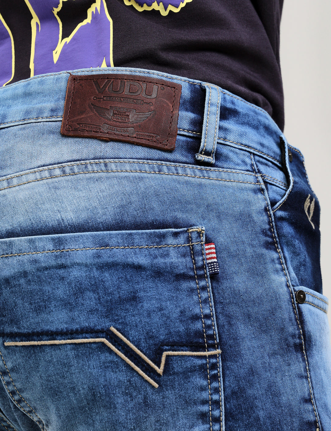 VUDUSLIM VINTAGE INDIGO DENIMSlim Fit
