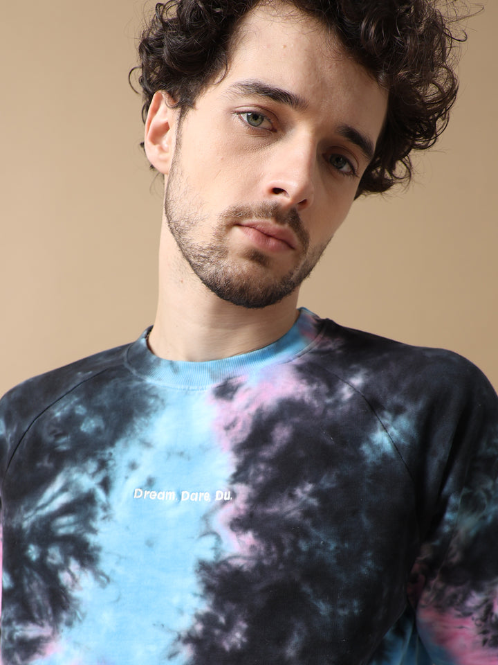 VUDUURBAN AURORA TIE-DYE OVERSIZED T-SHIRTOversized Fit