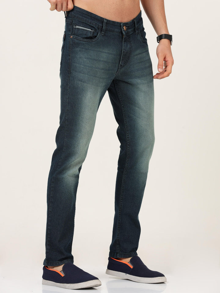 VUDUDark Sapphire DenimAnkle Slim Fit