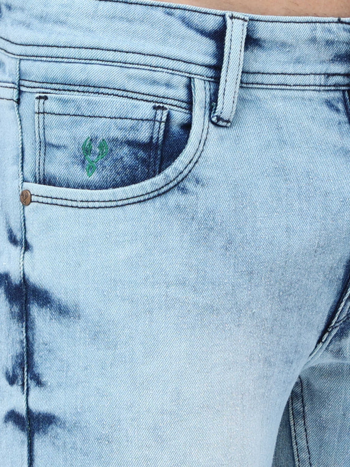 VUDULight Blue Denim with a twistSlim Fit