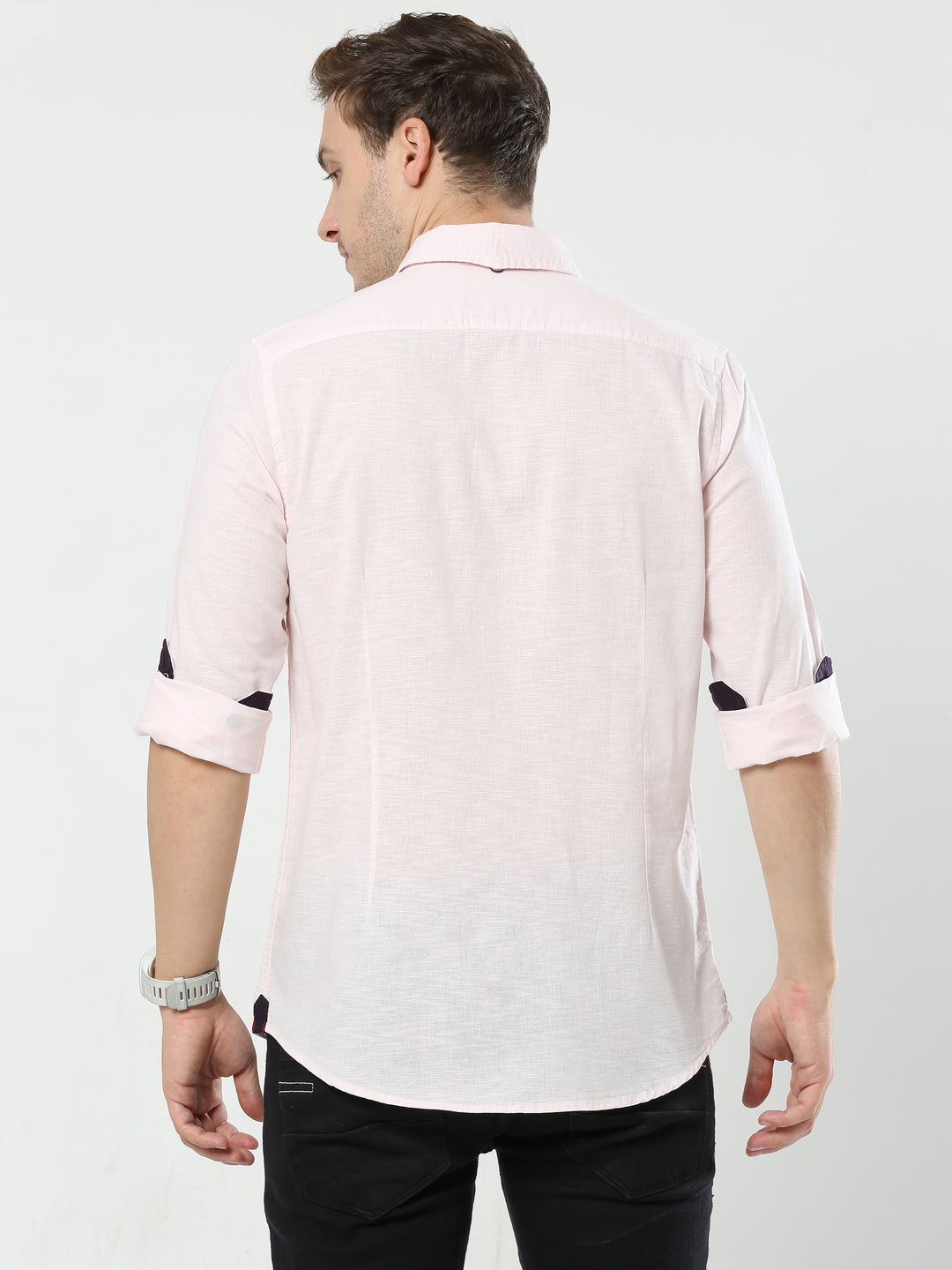 Linen Pink Shirt